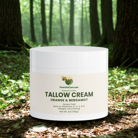 Tallow Cream Orange & Bergamot - PureVitaCare.com