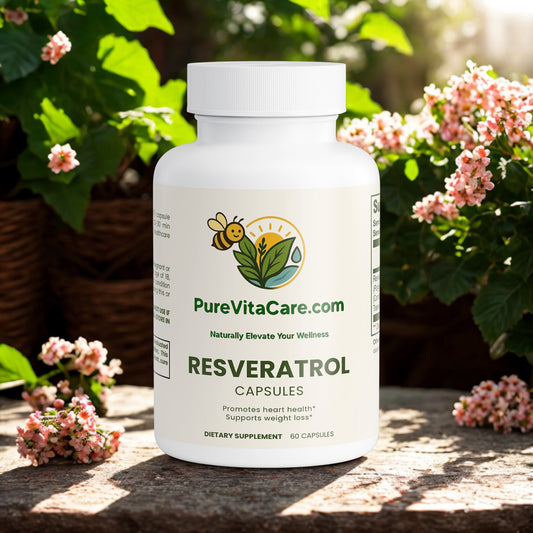 Resveratrol 50% 600mg - PureVitaCare.com