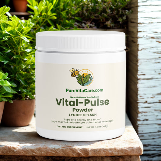 Energy Powder (Lychee Splash Energy) - PureVitaCare.com