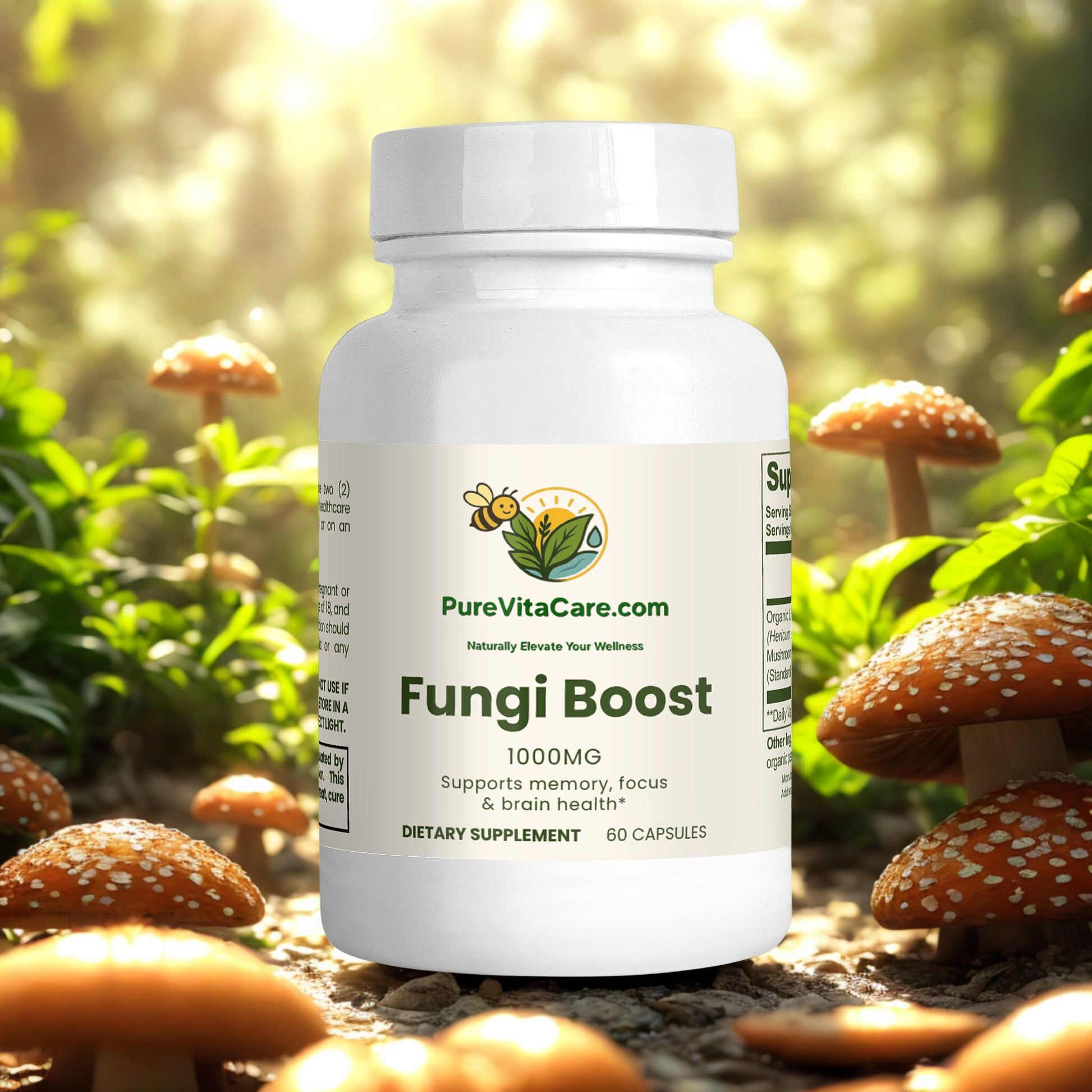 Lion's Mane Mushroom - PureVitaCare.com