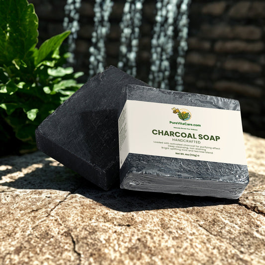 Charcoal Soap - PureVitaCare.com