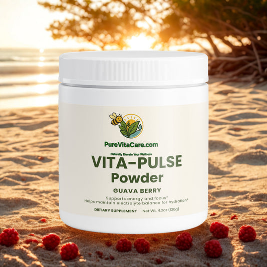 Energy Powder (Guava Berry) - PureVitaCare.com