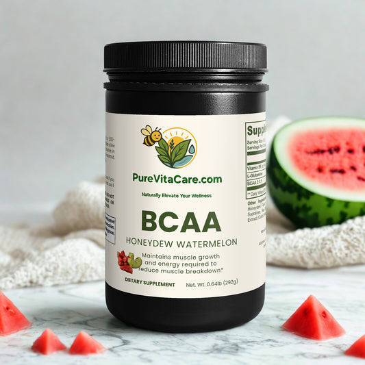 BCAA Post Workout Powder (Honeydew/Watermelon) - PureVitaCare.com