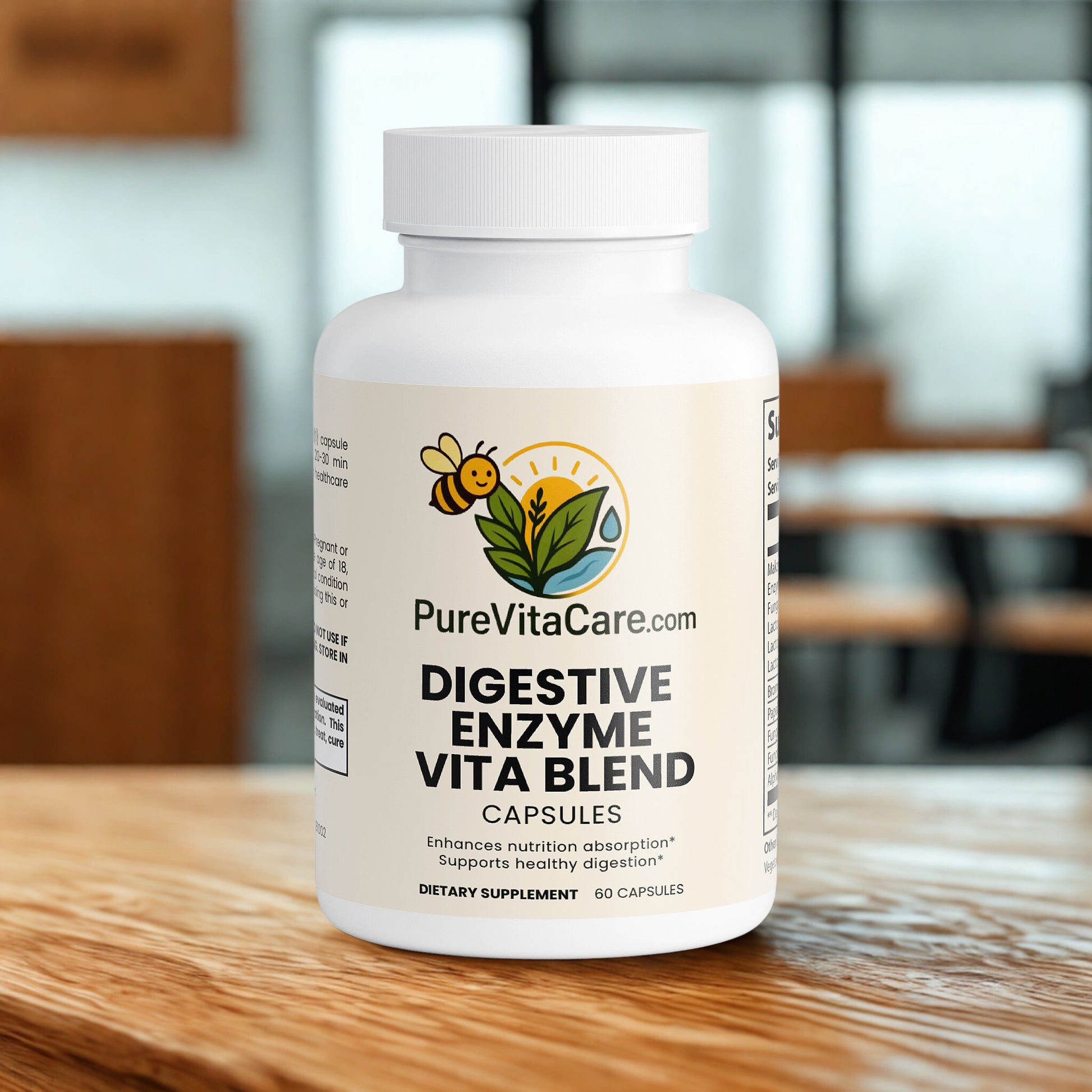 Digestive Enzyme Vita Blend - PureVitaCare.com