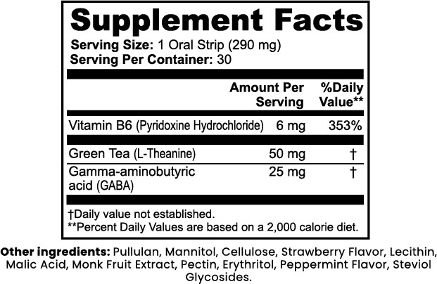 Cognitive Relax Strips - PureVitaCare.com